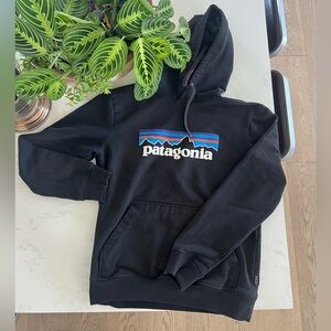 Patagonia Black Hoodie Sweater
